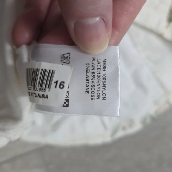 🌸 Jane Norman Lace Floral Corset Top | UK 16 / EU 42 Y2k Cottage - Picture 10 of 13